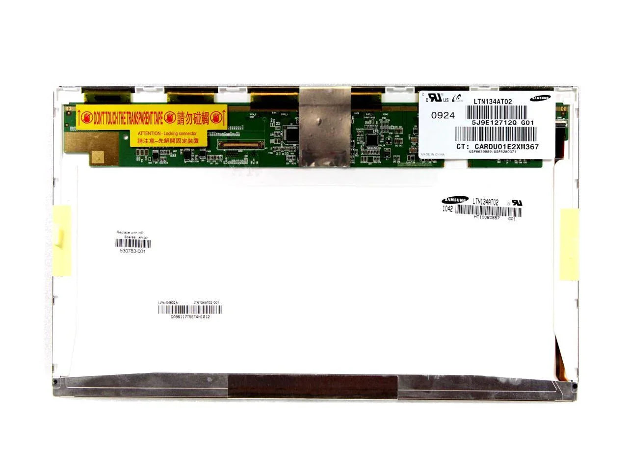 LTN134AT02-001 Samsung 13.4" 530783-001+N, 1366 x 768 40 Pins WXGA HD Laptop LCD Screen - eBuy UAE